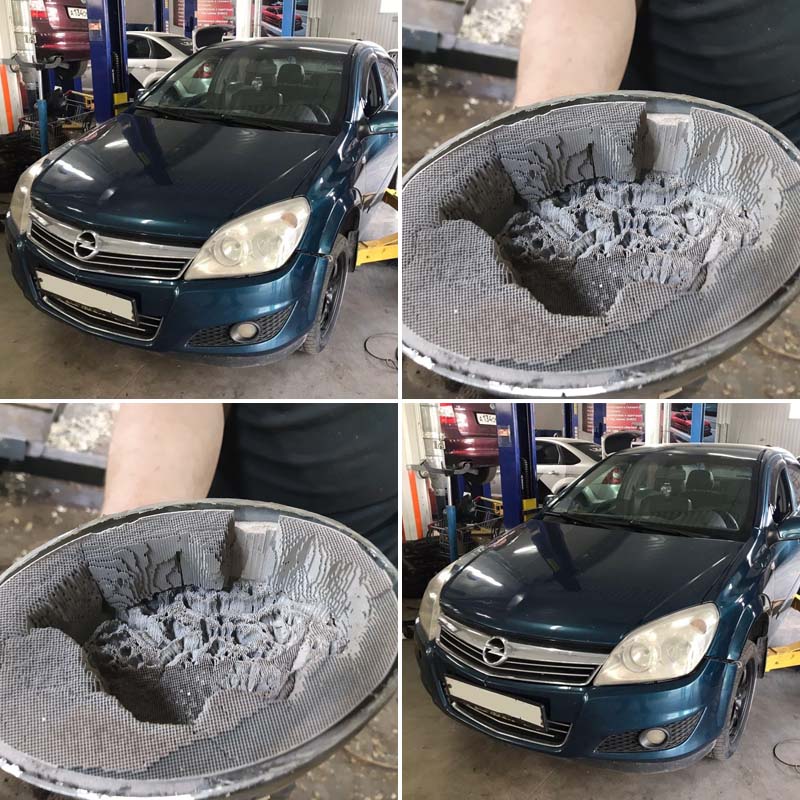 Удалили катализатор на Opel Astra в Оренбурге