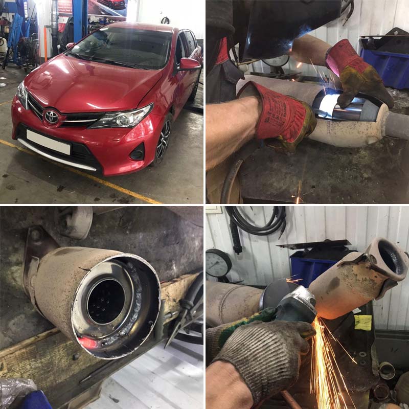 Удалили катализатор на Toyota в Оренбурге