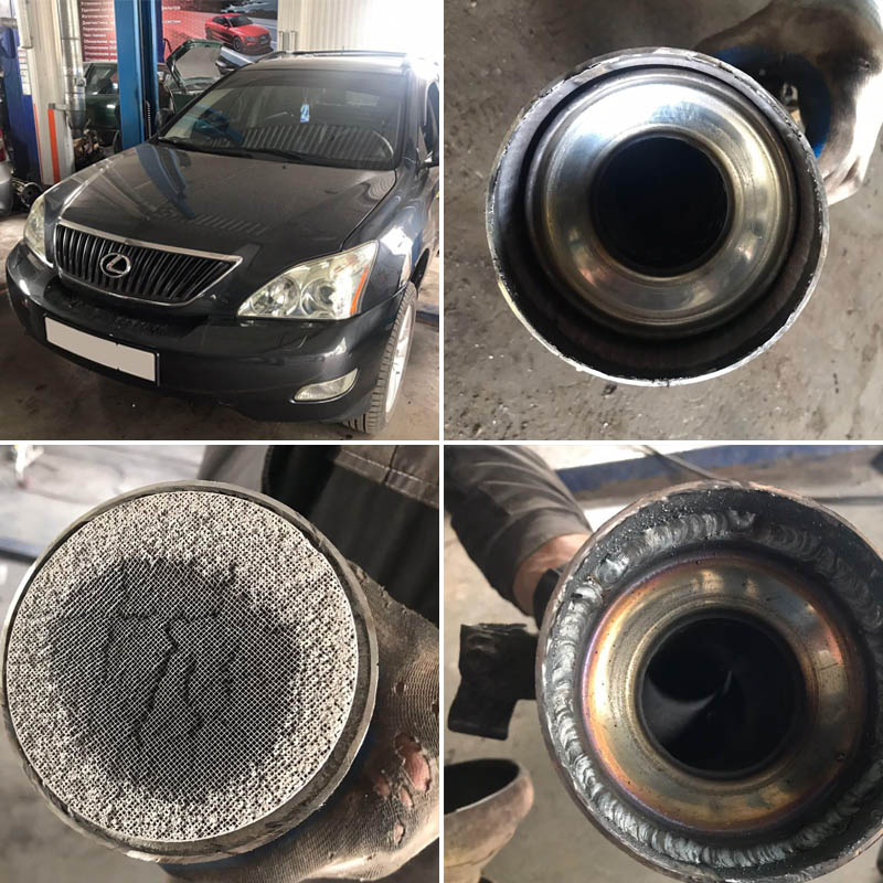 Удалили катализатор на Lexus RX330 в Оренбурге